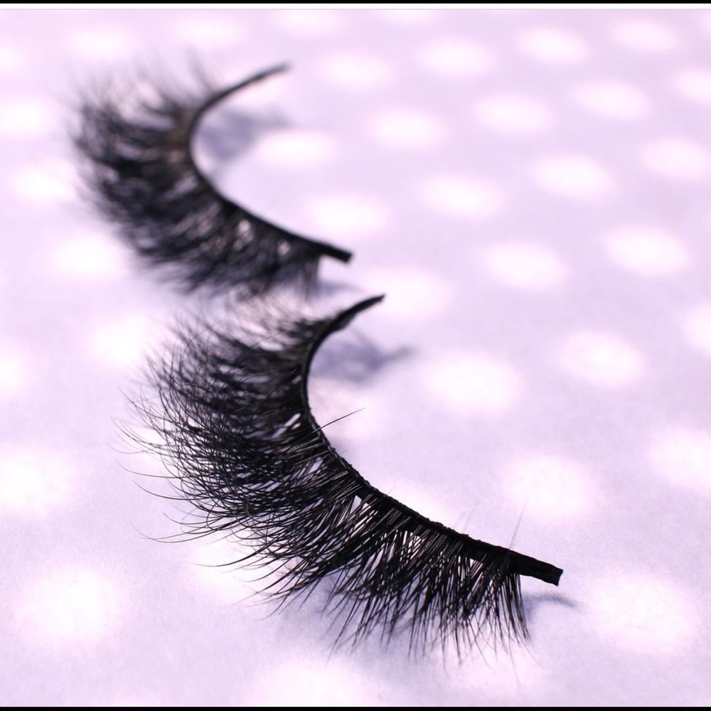 One pair handmade 3D mink eyelash